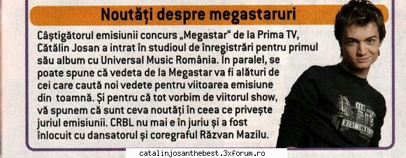 sa multzumesc tuturor celor care s-au inscris si care il iubesk pe cata! :nebun:  :nebun: vreau ...